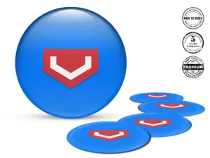 Vossen Adesivo Cerchi Edizione Emblemi Resina Stilosi